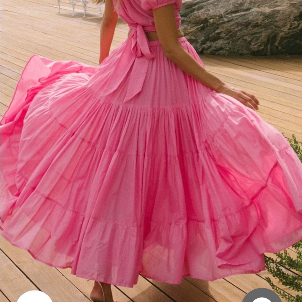 SOLD BNWT Spell azalea maxi skirt XL